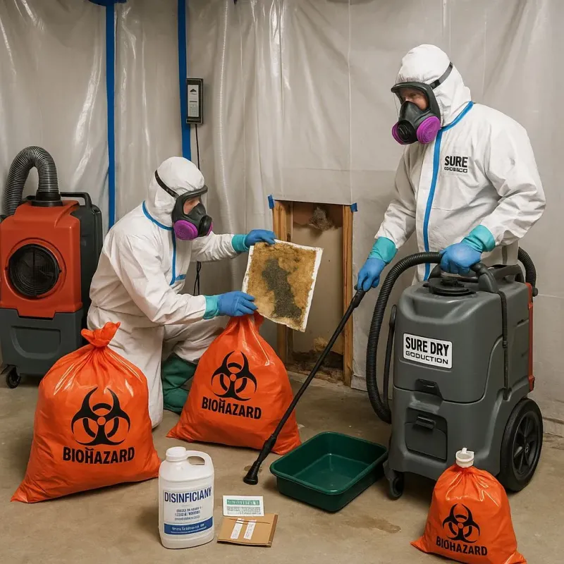 Contaminated Water Handling Protocols process in Tallaboa, PR